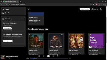 Spotify Clone using Tailwind CSS
