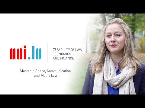 Master in Space, Communication and Media Law