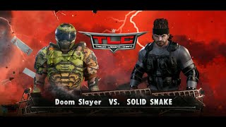Doom Slayer [Doom] vs. Solid Snake [Metal Gear Solid] ★ [Request Sunday Match]  ★ 042 ★