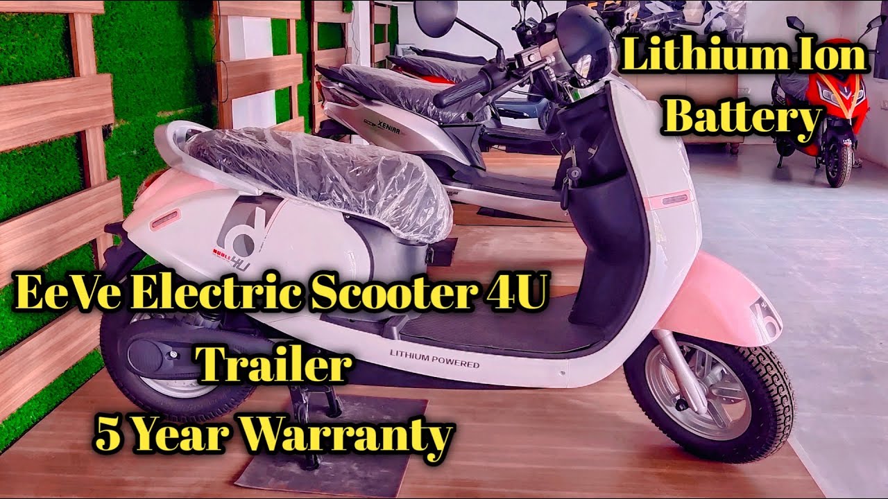EeVe Electric Scooter 4U Trailer Review