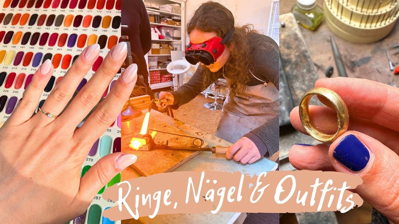 Wir schmieden unsere Eheringe selber! Nägel-Probetermin & Outfits » vegane Hochzeitsvorbereitungen