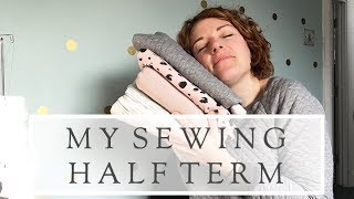 Sewing Half Term || The Fold Line Vlog