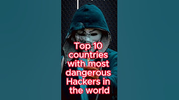 Top 10 countries with most dangerous hackers in the world 🌎 #youtubeshorts #shorts #hacker #top10