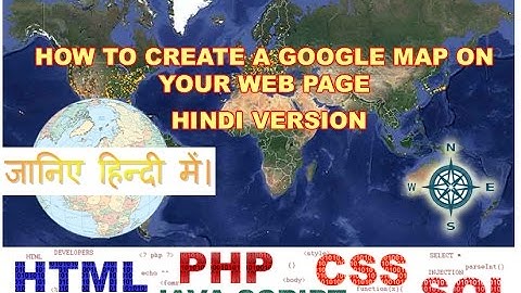 How to Create a Marker Info Window on Google MAP with Help of HTML, Java Script and Google API,