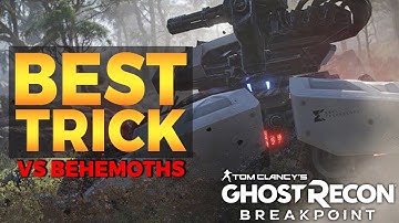 Ghost Recon Breakpoint | How to EASILY deal with Behemoths