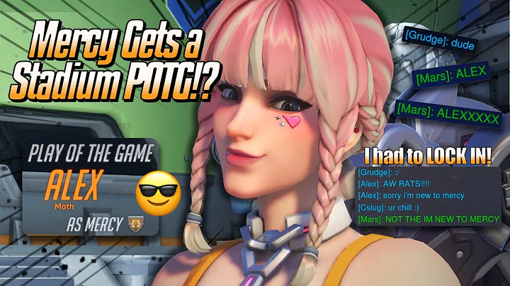 Mercy Gets a Stadium POTG!? 😎 - Mercy Stadium Gameplay - Overwatch 2 (Season 16)