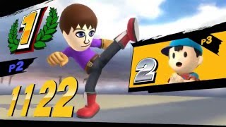 Unleash the Mii! - SSB4 Exhibition Match / Mii Brawler 1122 vs Ness