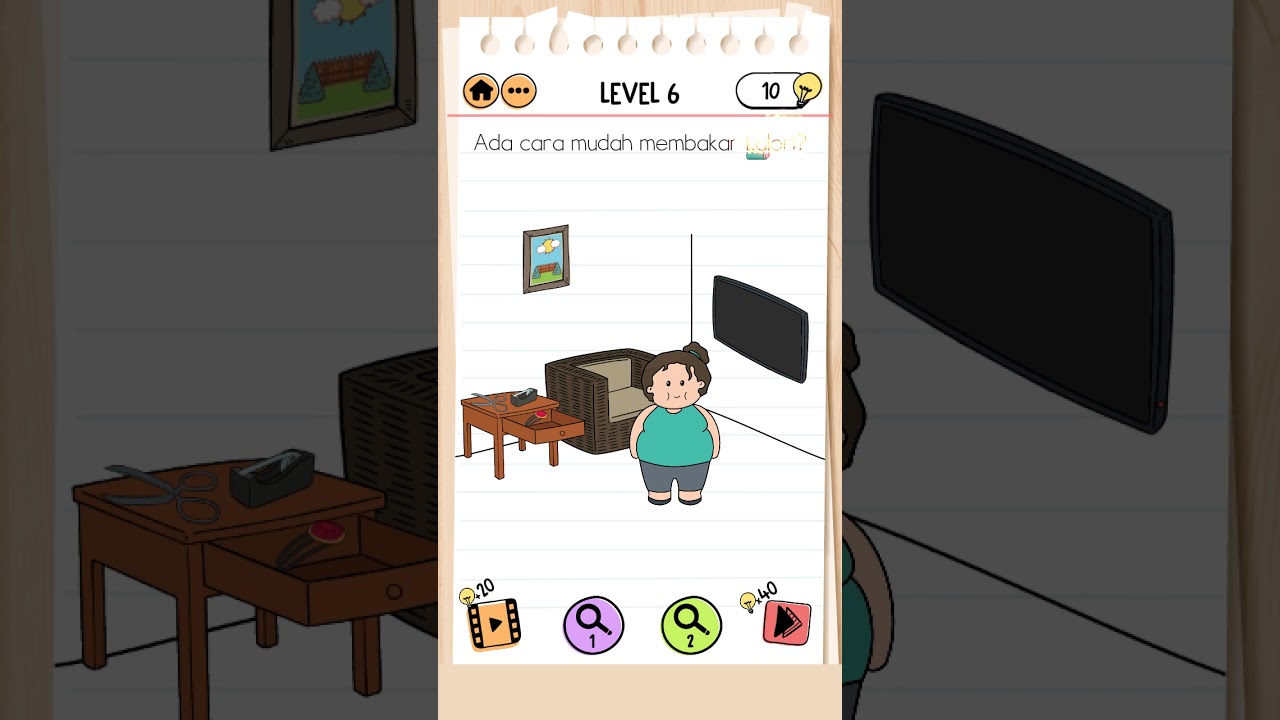 Brain Test 2 Level 6 Fitnes Sehat Cindy YouTube