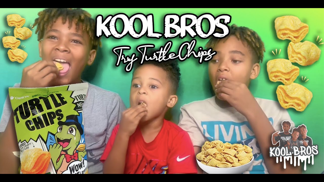Kool Bros Indulge in the Yummy Goodness of Turtle Chips! SNACK REVIEW