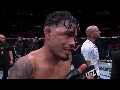 UFC Мехико Брэндан Ройвал - Слова после боя
