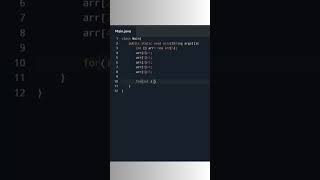 Java Array Program for Beginners 🔥