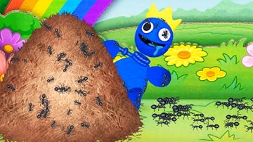 Kick the Buddy Mod Blue Rainbow Friends vs Anthill | New Update 2022