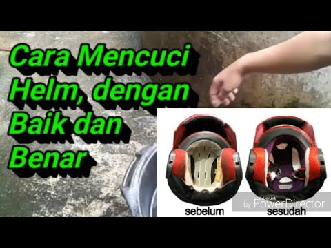 Cara Cuci Helm Youtube