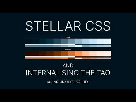 CSS Stellar dan memahami Tao secara mendalam