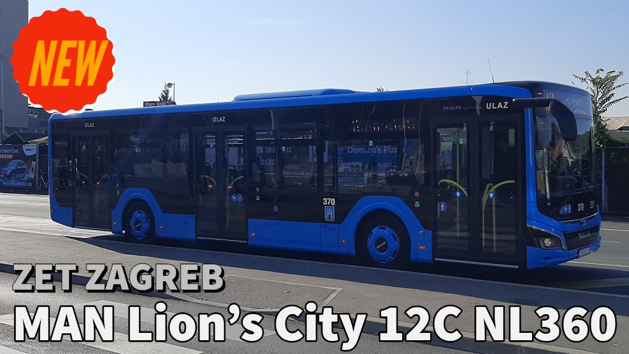 *NEW*  ZET Zagreb MAN Lion's City 12C NL360