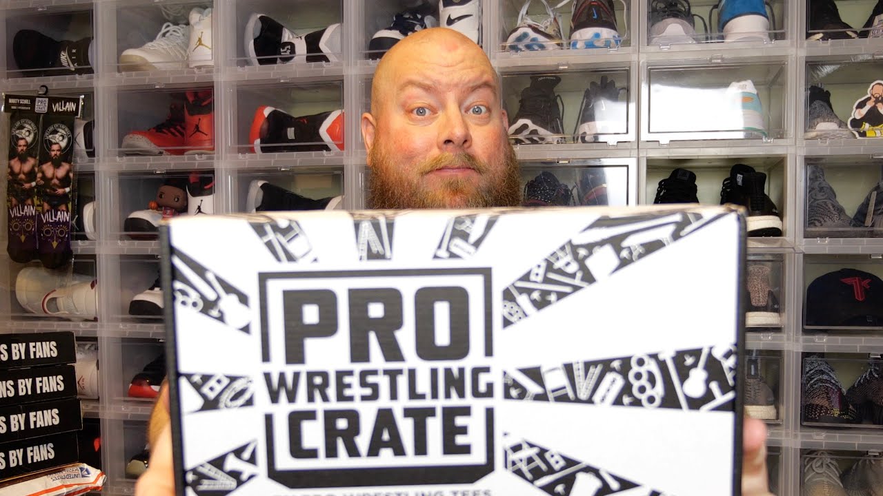 Opening the December 2020 Pro Wrestling Crate Mystery Box + 2 AUTOGRAPHS