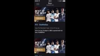 iOS LoL eSports Beta 2 Preview