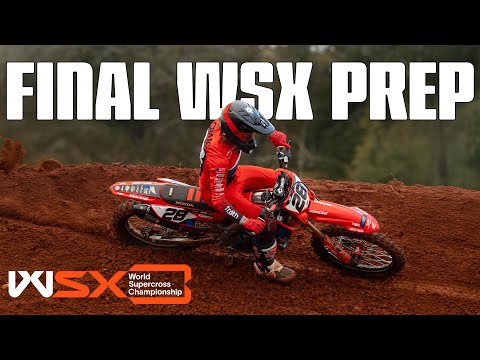 Last Day of Prep for Round 1 World Supercross Buenos Aires Argentina