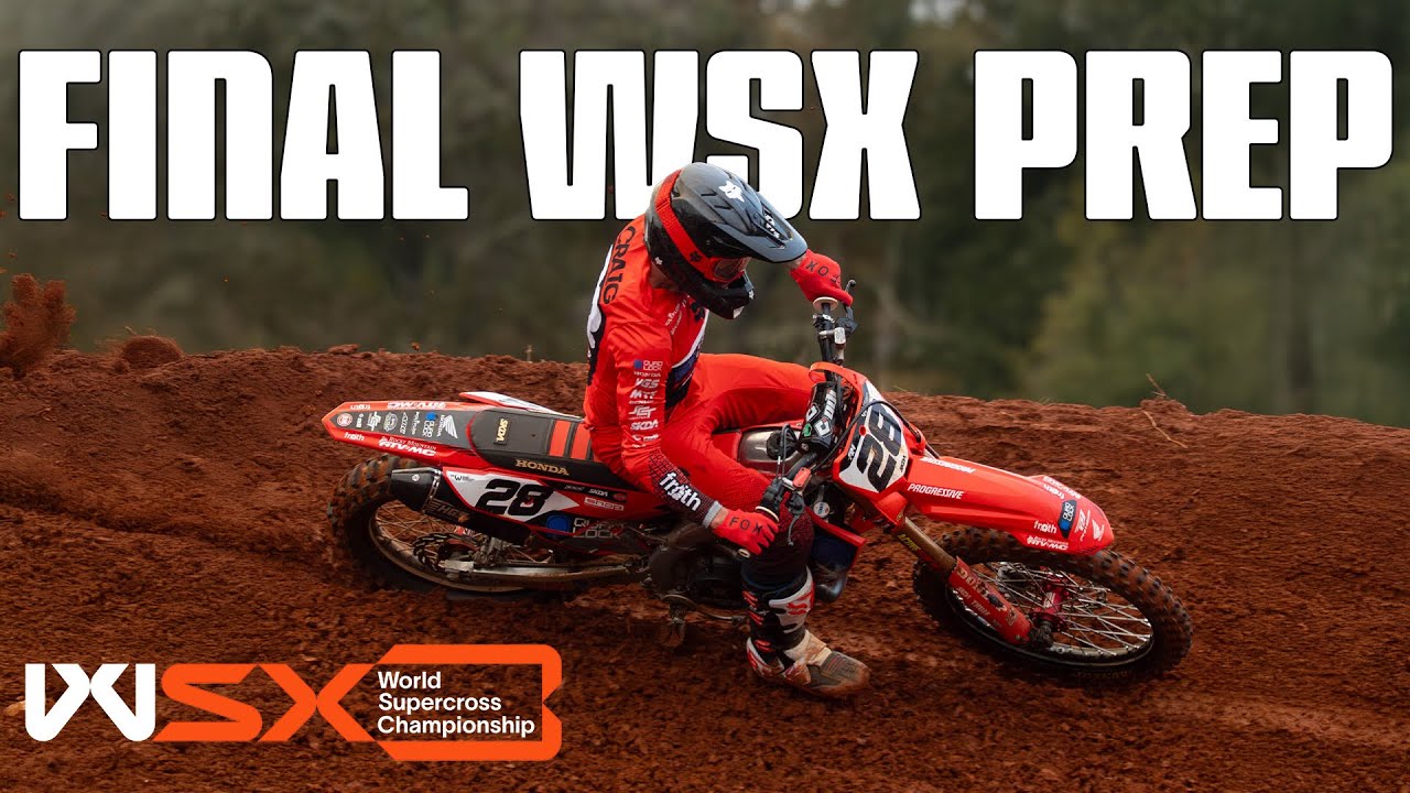 Последний день подготовки к первому этапу мирового суперкросса в Буэнос-Айресе, Аргентина