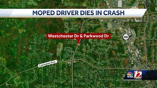 Moped driver dies in High Point crash