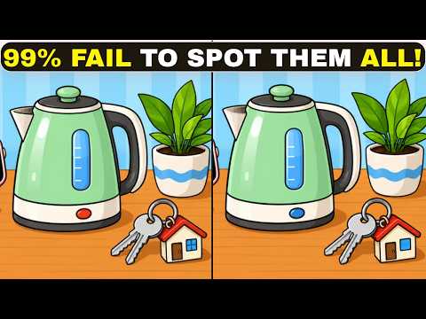 Spot the Difference Brain Training - The subtle differences will test your attentiveness.