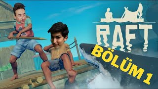 RAFT'TA SINIRSIZ EŞYA YAPMA / EKİPLE KOMİK MUHABBETLİ RAFT | RAFT TÜRKÇE