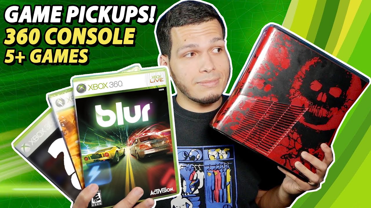 GAME PICKUPS! Gears Xbox 360 Console + Plenty of Xbox Games - PlayerJuan