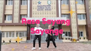 VIRAL II RASA SAYANG ~ SAYANGE II Amsyar Lee ll Senam Kreasi