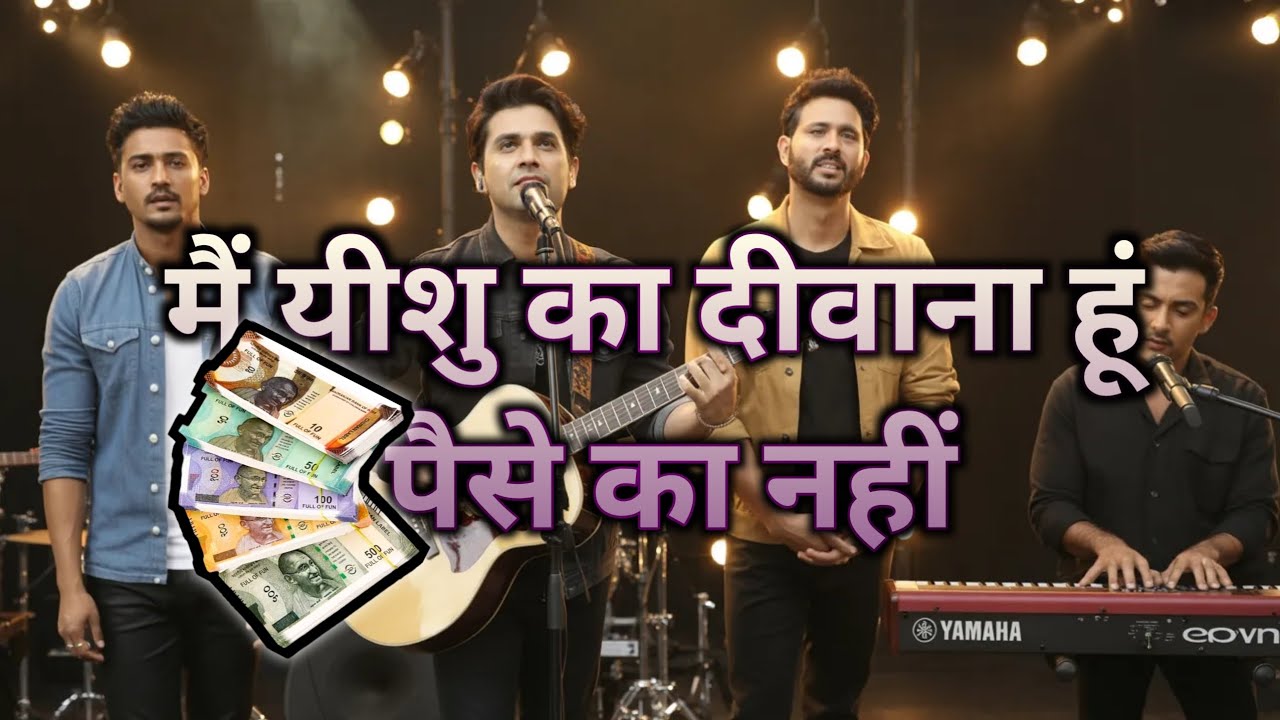 मैं यीशु का दीवाना हूं पैसे का नही । Jesus Christ Hindi new song.@JESUSCOMINGSOON-qs5nk 