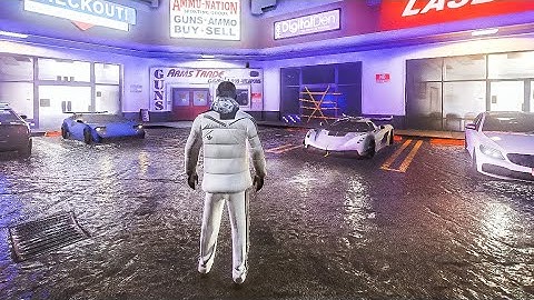 GTA 5 Ultra Realistic Graphics Enhancement With Ray Tracing MOD 2023 Gameplay