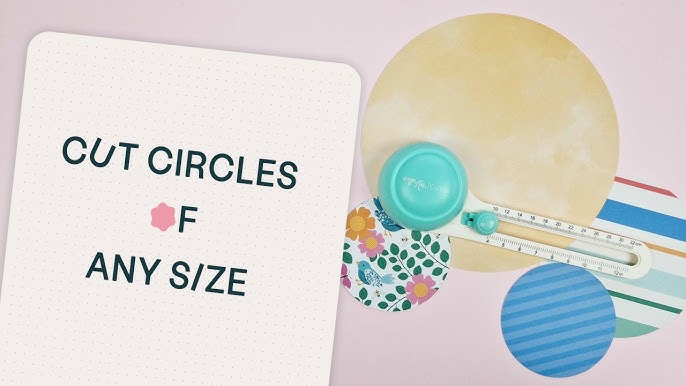 How to Use the Martha Stewart Large Circle Cutter 