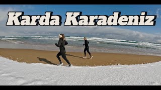 Karda Koşarak Karadeniz