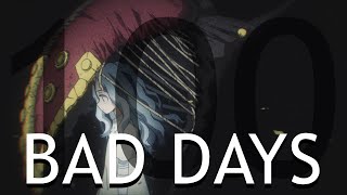 Video thumbnail of "My Hero Academia Amv - 100 Bad Days"