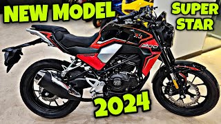 SUPER STAR 200 || NEW MODEL 2024 || FULL & FINAL REVIEW || TOP SPEED & FUEL AVERAGE SOON ON PK BIKES