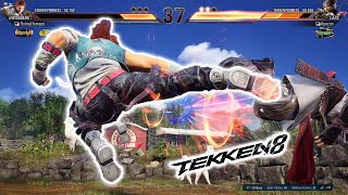 I'm loving Hwoarang's new 4 4 4 4 in TEKKEN 8