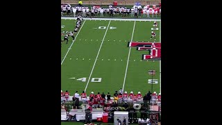 TEXAS TECH 99-YD KICKOFF RETURN TO START THE GAME 🔥‼️