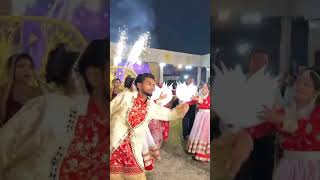 Bride entry by sutradhar events #reel#fyp #reelinsta #shortvideo #vloggerlife