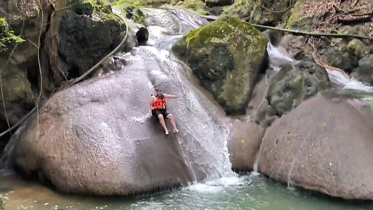 Kanchanaburi - Thailand - Erawan Falls - the most beautiful waterfalls in Thailand - level III