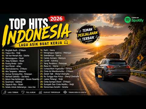 Nonstop Lagu Santai Buat Kerja 🎧 Playlist Viral TikTok & Spotify Indonesia 2026 [Non-Stop]