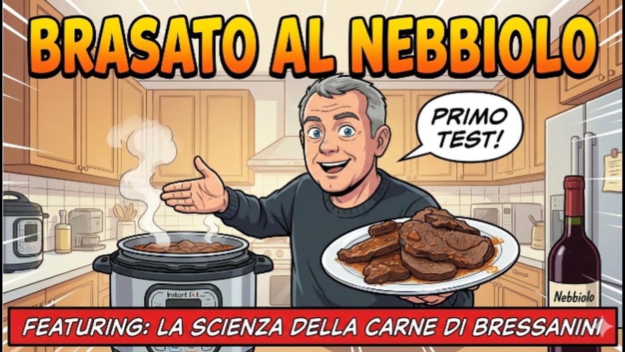 Il brasato al Nebbiolo con la instantpot (primo test!)