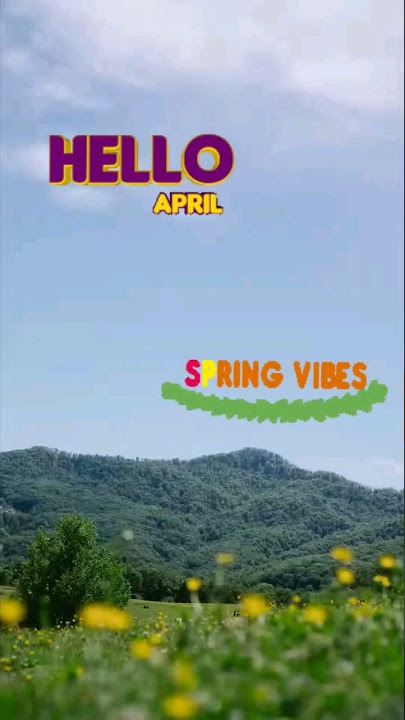 Welcome April/April 2023/April Month/April Whatsapp status/Happy April #aprilshorts #shorts
