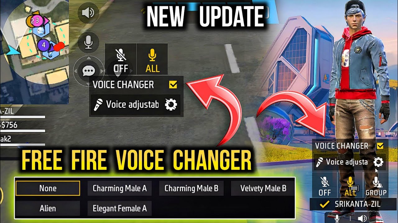 New Voice Changer Free Fire Voice Changer Voice Change in