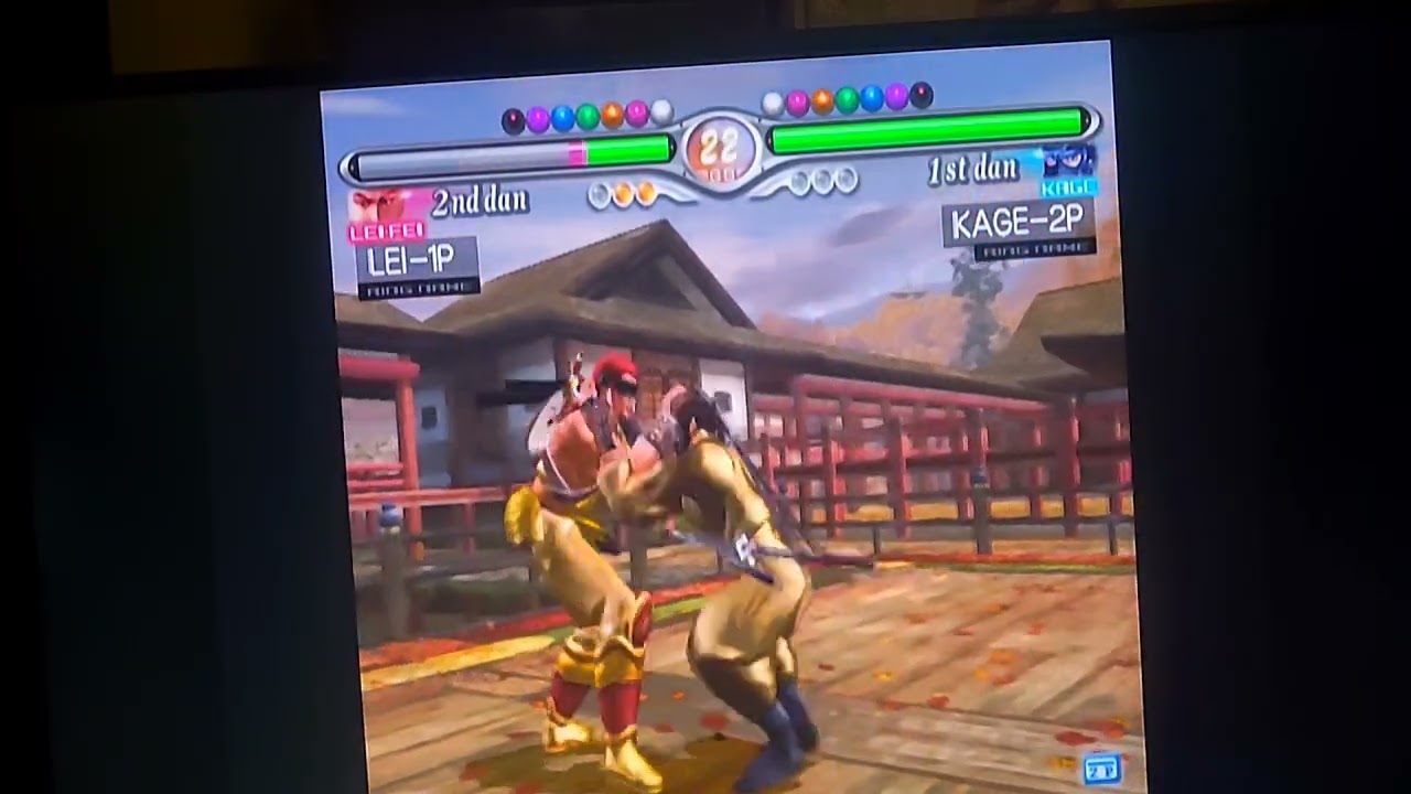 Virtua fighter 4 Evolution Lei and kage awesome skill ☆☆☆☆