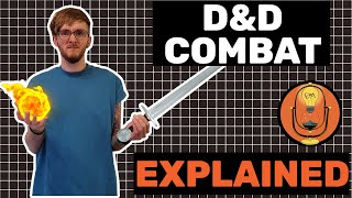 D&D COMBAT Explained | How to play Dungeons and Dragons.