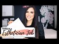 HOW TO FIND AN ESTHETICIAN JOB | RESUME BUILDING | BECOMING A BETTER CANDIDATE