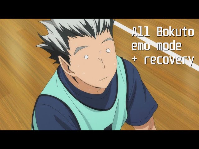 ALL OF BOKUTO'S EMO MODE+ RECOVERY (Haikyuu!!) class=