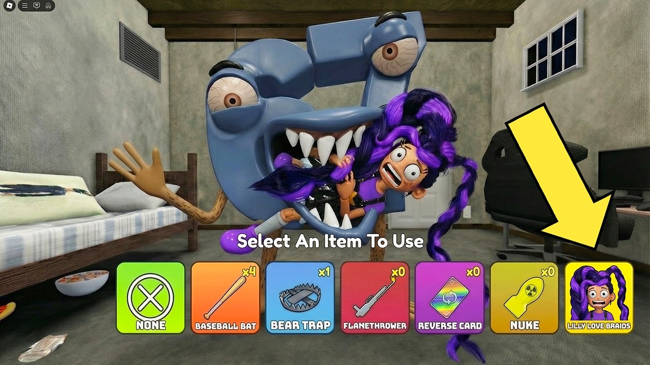 Enter Brainrot - NEW WEAPON Lilly Love Braids 67