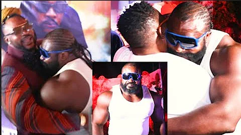 Haa! Watch What Kizz Daniel’s Bouncer Did to Odunlade Adekola and Segun Ogungbe