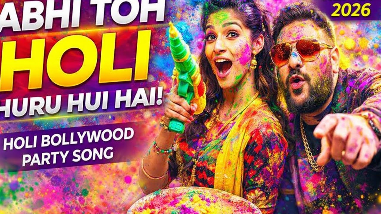 Abhi Toh Party Shuru Hui Hai – Holi Version 2026 | DJ Sujit Remix | Rang Barse Special