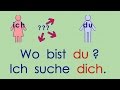 Deutsch lernen grammatik 13 mich  dich  den  einen  akkusativ